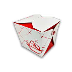 Embalagem Box Massas M - 8,5 x 6,5 x 8 cm - 100 Unidades