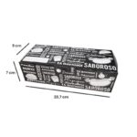 Embalagem para Hot Dog G - 23,5 x 9 x 7 cm - 100 Unidades - Imagem 3