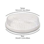 Embalagem Bolo PN 32 (Baixo) - 18,5 x 5 cm - 100 Unidades - Imagem 2