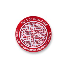 Lacre de Segurança Redondo - Ø 5,5 cm - 1.000 Unidades