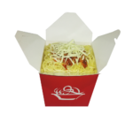 Embalagem Box Massas P - 7,5 x 7,5 x 8,5 cm - 100 Unidades - Imagem 2