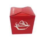 Embalagem para comida italiana caixa box descartável Jumbo 100 unidades