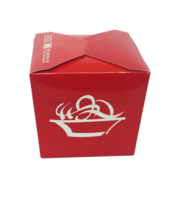 Embalagem para comida italiana caixa box descartável Jumbo 100 unidades