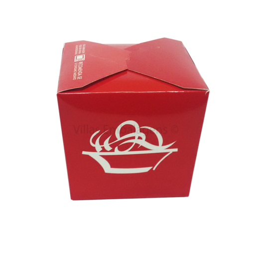 Embalagem para comida italiana caixa box descartável Jumbo 100 unidades