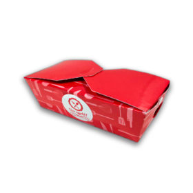 Embalagem Caixa Massas 01 - 18 x 6,5 x 6 cm - 100 Unidades