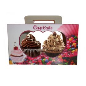 Embalagem para Cupcake - 17 x 8,5 x 10 cm - 100 Unidades