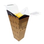 Embalagem Fritas Delivery - 18,5 x 5,5 x 9,5 cm - 100 Unidades