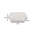 Embalagem Freezer e Microondas (150 ml) - 9 x 3 x 6 cm - 20 Unidades - Imagem 2