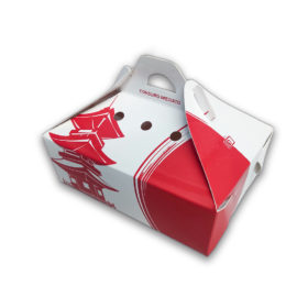 Embalagem para Frituras Kids - 17 x 12 x 6 cm – 100 Unidades