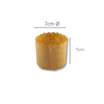 Embalagem Para Panetone PP (100 g) - Ø 7 x 5 cm - 100 Unidades - Imagem 2