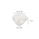 Embalagem Pote Bowl PL (250 ml) - Ø 9 x 6 cm - 20 Unidades - Imagem 2
