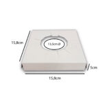 Berço para Batata Suíça - 15,8 x 15,8 x 5 - 100 Unidades - Imagem 3