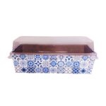 Embalagem Bolo Inglês c/ Tampa - 19,5 x 9 x 8,5 cm - 100 Unidades