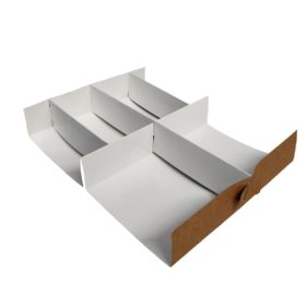 Divisória para Combinado GG - 22 x 18 x 3,5 cm - 100 Unidades