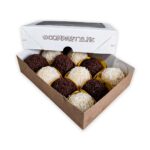 Mini Caixa para Brigadeiros - 15 x 11 x 3,5 cm - 100 Unidades - Imagem 2