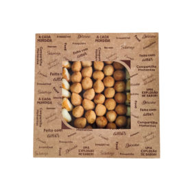 Caixa para Doces/Salgados G - 36 x 36 x 5 cm - 50 Unidades