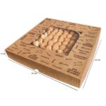 Caixa para Doces/Salgados G - 36 x 36 x 5 cm - 50 Unidades - Imagem 2