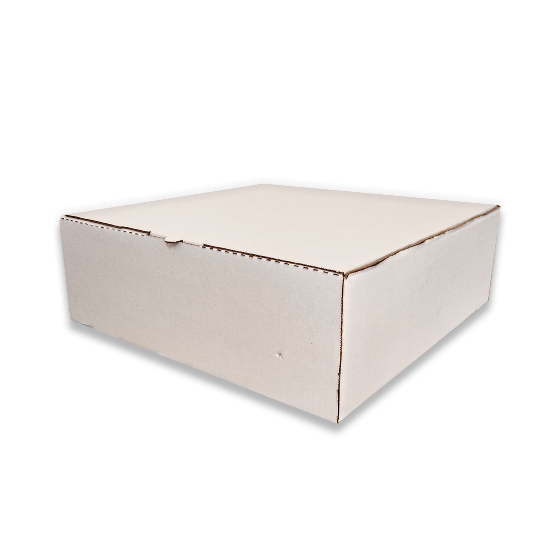 3-1 Caixa Microondulada para Bolos B03 - 39,5 x 39,5 x 13,5 cm - 25 Unidades - Imagem 1