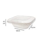 Embalagem Paper Pan P - 9,8 x 8,2 x 4,5 cm - 50 Unidades - Imagem 4