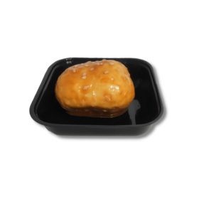 Embalagem Plástica para Sobremesa Pequena - 7 x 7 x 1,5 cm - 100 Unidades