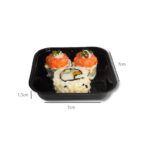 Embalagem Plástica para Sobremesa Pequena - 7 x 7 x 1,5 cm - 100 Unidades - Imagem 2