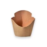 Embalagem Ecológica para Fritas - 13 x 12 x 4 cm - 100 Unidades