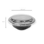 Embalagem Udon - 500 ml - Ø 15,5 x 8 cm - 100 Unidades - Imagem 2