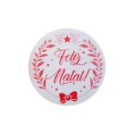 Lacre de Segurança Redondo "Feliz Natal!" - Ø 5,5 cm - 1.000 Unidades - Imagem 2