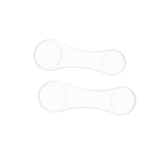 Pazinha para Sobremesa - 6,5 x 2,3 cm - 100 Unidades