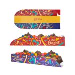 Churros Balcão Colorido- 16 x 3 x 2,7 cm - 100 Unidades