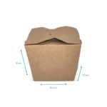 Kit Embalagem Ecológica Box G - 8,5 x 8,5 x 10 cm - 100 Unidades - Imagem 2