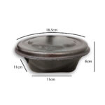 Marmita Redonda de Isopor M - Ø 18 x 6 cm - 100 Unidades - Imagem 4