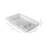 Tampa para Bandeja B2 - 22 x 15 x 3 cm - 100 Unidades - Imagem 2