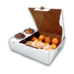 Embalagem Caixa Multiuso com Suporte para Molhos - 19 x 14 x 5 cm - 100 Unidades