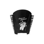 Embalagem para Fritas Preta - 13 x 12 x 4 cm - 100 Unidades - Imagem 3