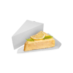 Embalagem Delivery para Fatia de Bolo/Torta - 16 x 9 x 5,5 cm - 100 Unidades