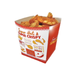 Balde para Frituras e Porções M - 14,5 x 11 cm - 100 unidades