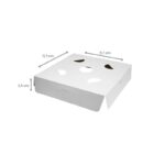 Kit Balde Delivery P – 9 x 9 x 11 cm – 100 unidades - Imagem 2