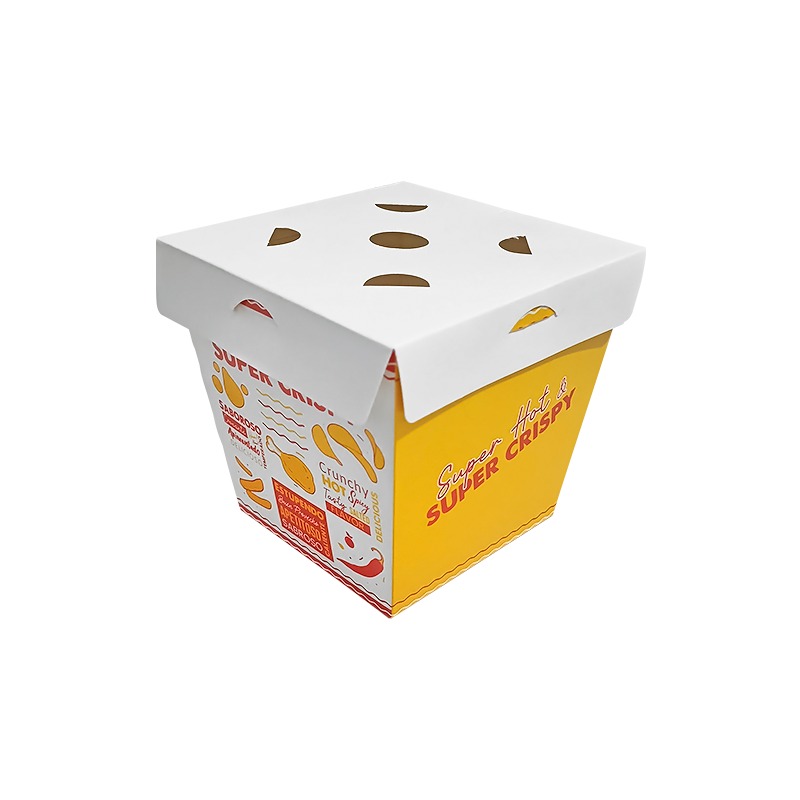 Balde e tampa P (2) Kit Balde Delivery P – 9 x 9 x 11 cm – 100 unidades - Imagem 1