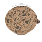 Pote Redondo M Kraft para selagem 550ml (acompanha tampa) - Pct./ 100 unid. - Imagem 2