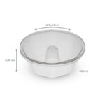 Forma para Pudim G (500 ml) - Ø 16,34 x 6,05 cm - 6 Unidades - Imagem 3