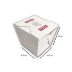 Embalagem Box Branco M - 8,5 x 6,5 x 8 cm - 100 Unidades - Imagem 2