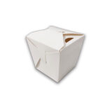 Embalagem Box para Frituras Branca P - 7,5 x 7,5 x 9,5 cm - 100 Unidades