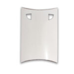 Embalagem para Rolinho Primavera 02 Unidades Branco- 13 x 7 x 3 cm - 100 Unidades