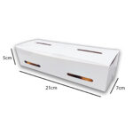 Embalagem para Sobremesas Branca G - 21 x 7 x 5 cm - 100 Unidades - Imagem 3