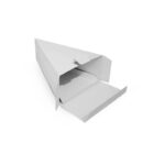 Embalagem Temaki Delivery Branco- 16 x 9 x 5,5 cm - 100 Unidades - Imagem 3