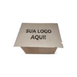 Marmita Quadrada G Kraft 1100 ml (acompanha tampa personalizada) – Pct./ 100 unid. - Imagem 2