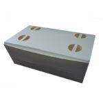 Embalagem para Sobremesas Branca M - 13 x 7 x 5 cm - 100 Unidades