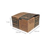 Embalagem Caixa H03 Nova- 12,5 x 12,5 x 7 cm - 100 Unidades - Imagem 2