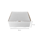 Caixa Bolo M - 29 x 29 x 11 cm - 25 Unidades. - Imagem 2